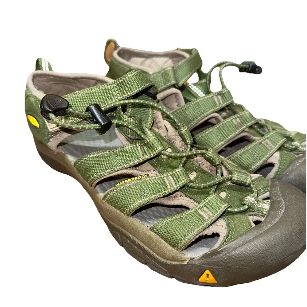 Keen Big‎ Kids Youth Size US 4 Newport H2 Army Green Sport Sandals Shoes 1008586